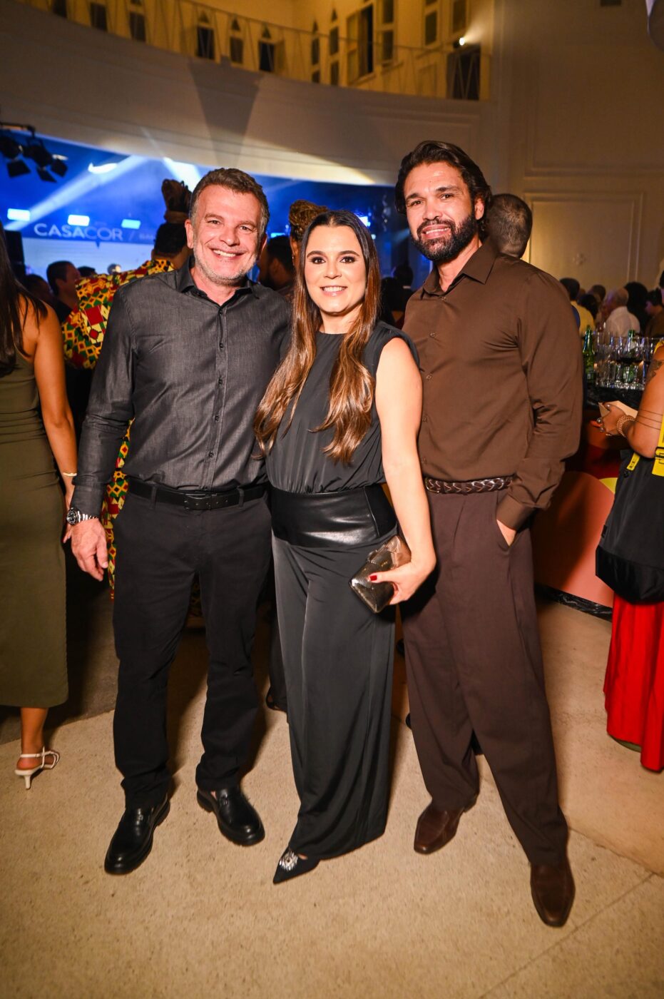 Márcio, Shênya Moreira e Danilo Oliveira