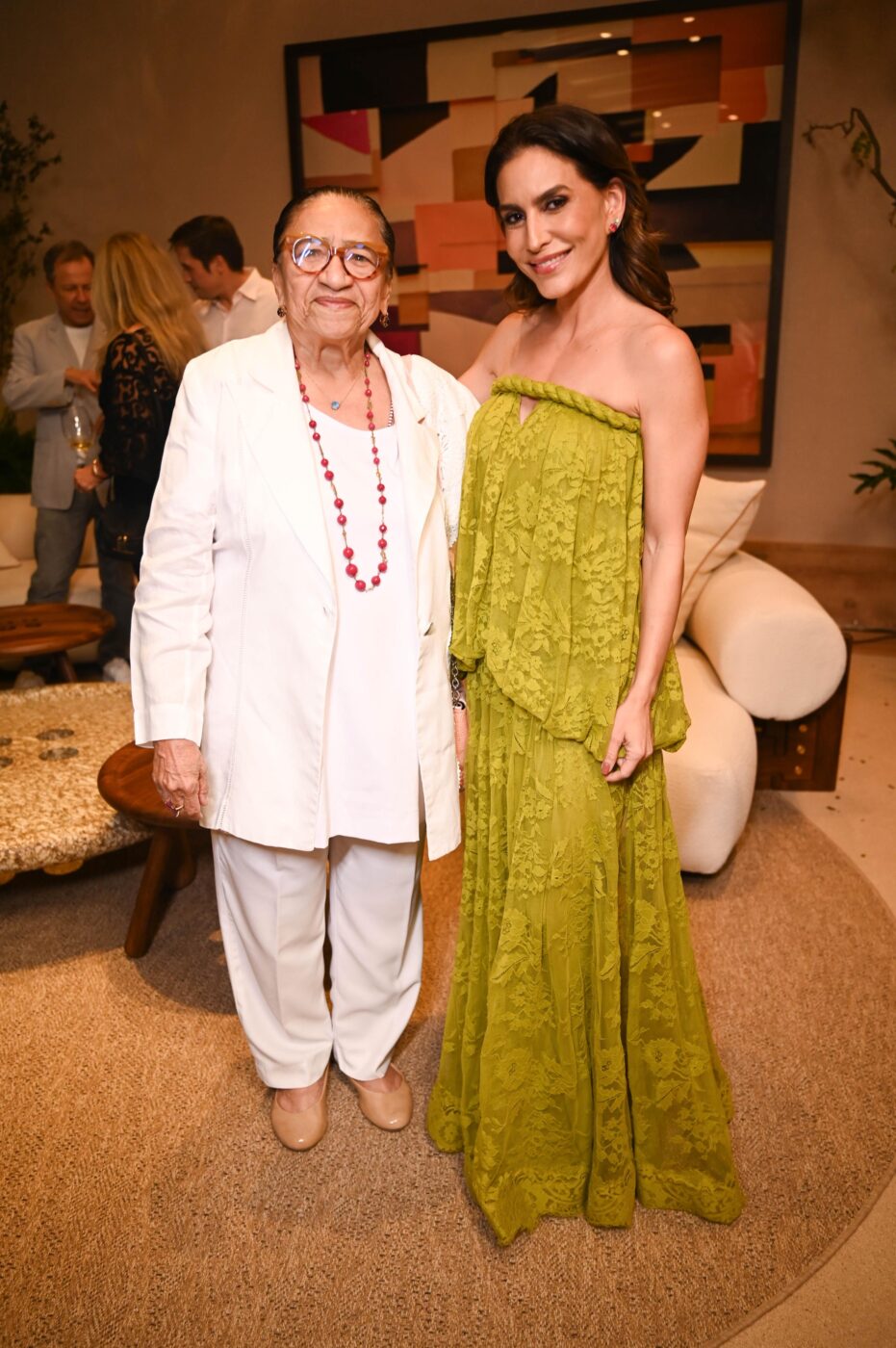 Licia Fábio e Ticiana Villas Boas 