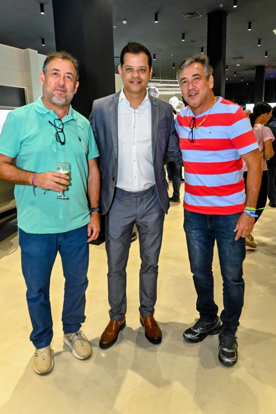 Marcelo Lima, Andersson Tolentino e Maurício Lima
