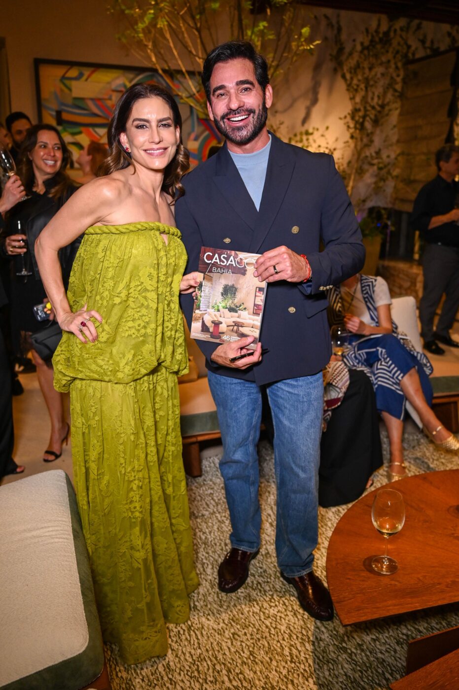 Ticiana Villas Boas e Marlon Gama 