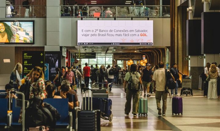 Aeroporto de Salvador registra alta de 10% e recebe quase 2 milhões de passageiros no 2º trimestre