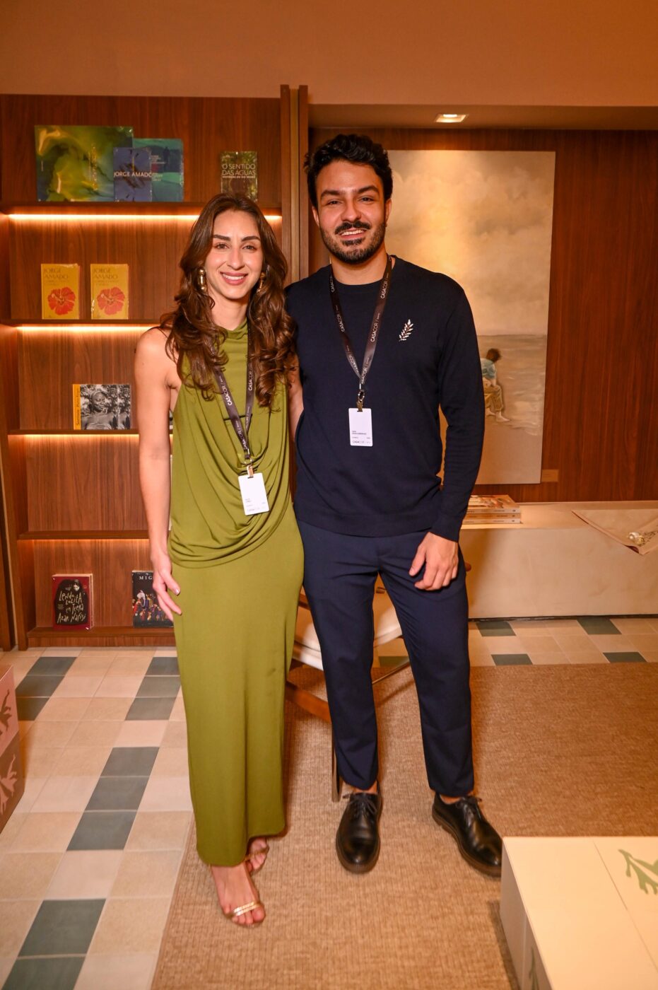 Mila Lôbo e Dan Mascarenhas