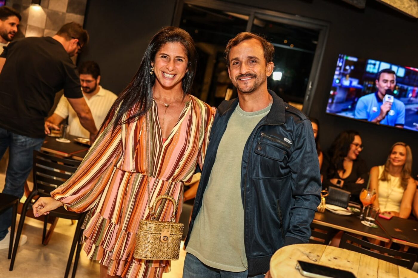 Carina Vieira e Fred Sampaio