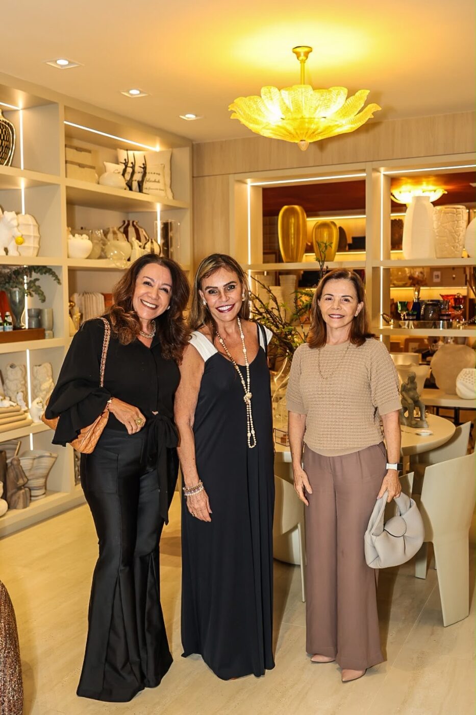 Maíza Brito, Marilda Silva e Délia Peleteiro