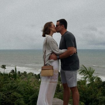 Fabiana Justus faz contagem regressiva para renovação de votos na Bahia