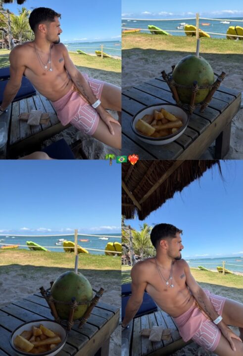 Galã da Copa, craque português curte férias na Bahia após eliminação; veja fotos