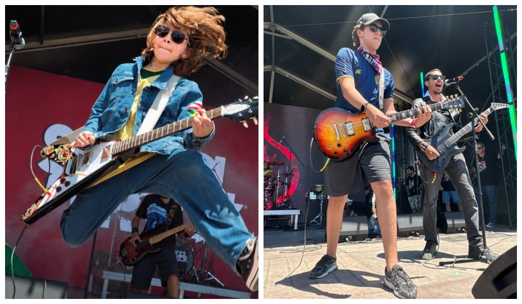 Guitarristas adolescentes de Salvador se apresentam no Rock in Rio Lisboa