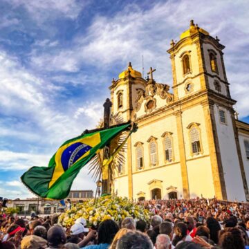 Torcida sagrada! Igreja do Bonfim suspende missa na hora do jogo do Brasil neste domingo
