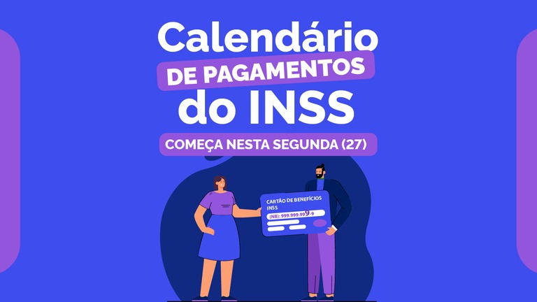INSS começa a pagar benefícios de julho nesta segunda-feira (27); confira o calendário