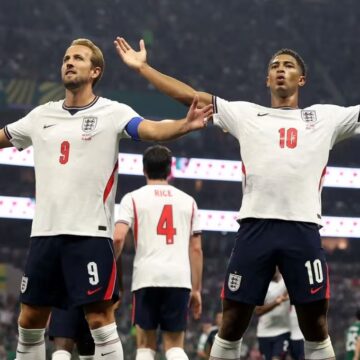 Inglaterra vence o México por 3 a 2 e enfrenta a Noruega nas quartas da Copa