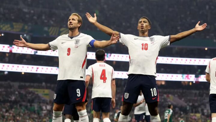 Inglaterra vence o México por 3 a 2 e enfrenta a Noruega nas quartas da Copa