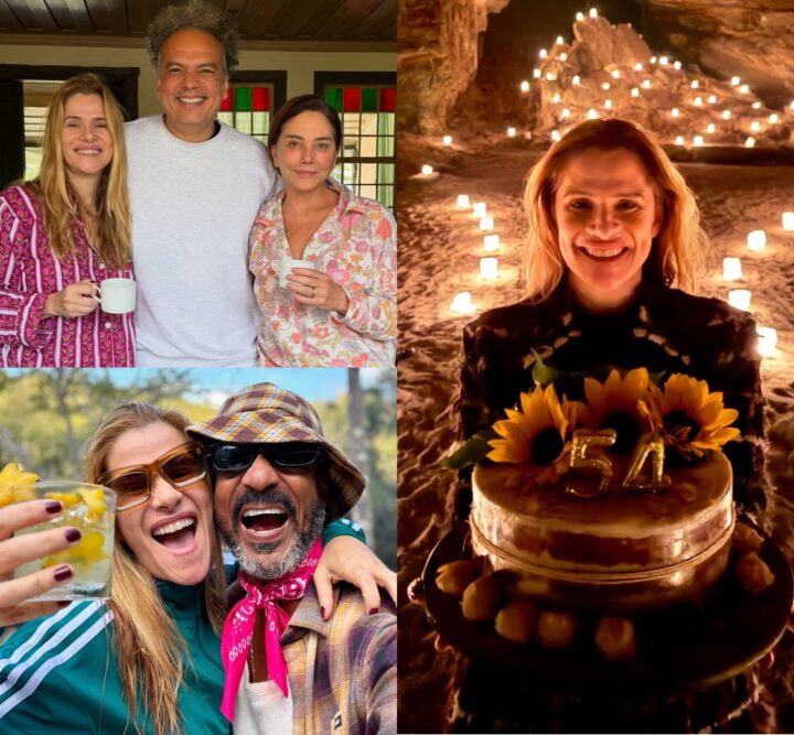 Ingrid Guimarães comemora 54 anos com jantar em gruta ao lado de famosos; veja fotos