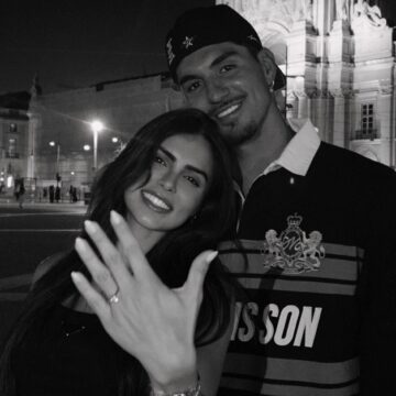 Gabriel Medina e Isabella Arantes ficam noivos