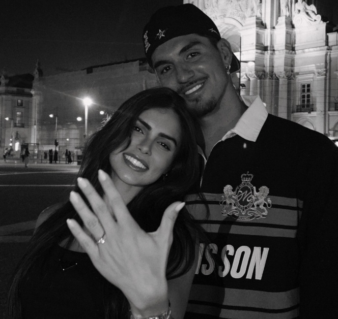 Gabriel Medina e Isabella Arantes ficam noivos