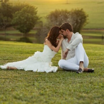 Miss Brasil Julia Gama faz ensaio de pré-casamento em clima de romance