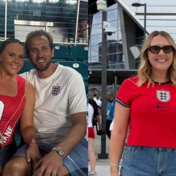 Quem é Kate Kane? Esposa de Harry Kane chama atenção na Copa do Mundo com look discreto e bolsa de luxo