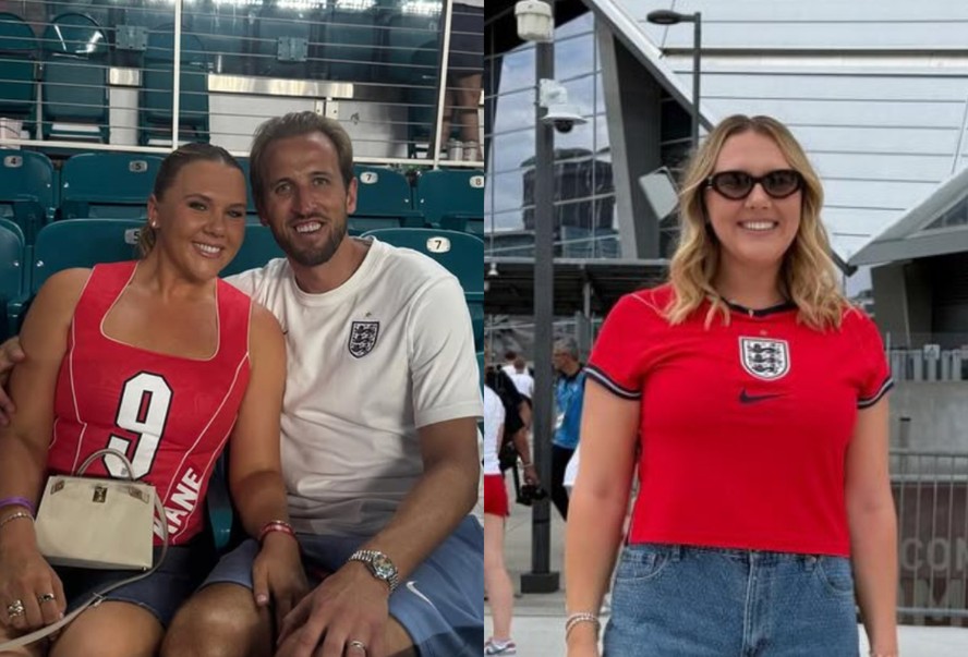 Quem é Kate Kane? Esposa de Harry Kane chama atenção na Copa do Mundo com look discreto e bolsa de luxo