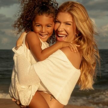 Lore Improta revela cuidados com o cabelo da filha Liz e destaca importância da representatividade negra