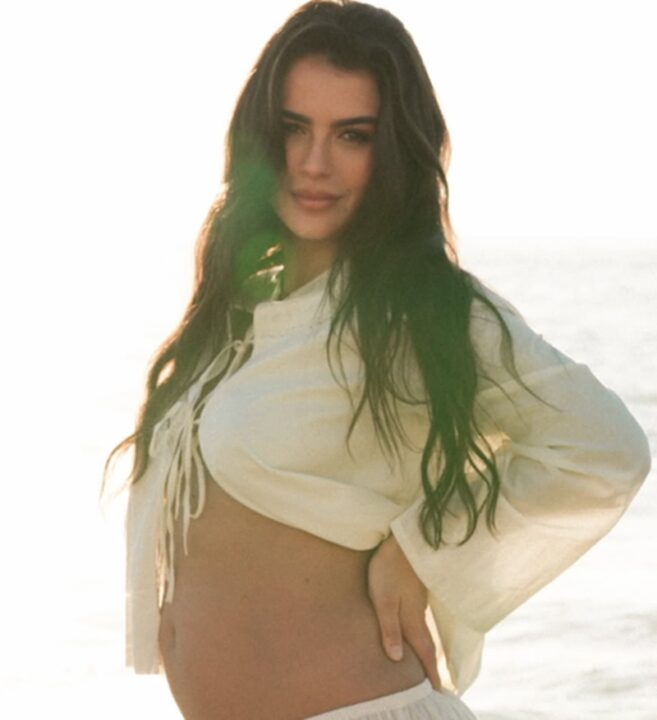 Após anunciar gravidez, Mari Saad compartilha fotos de ensaio com o marido