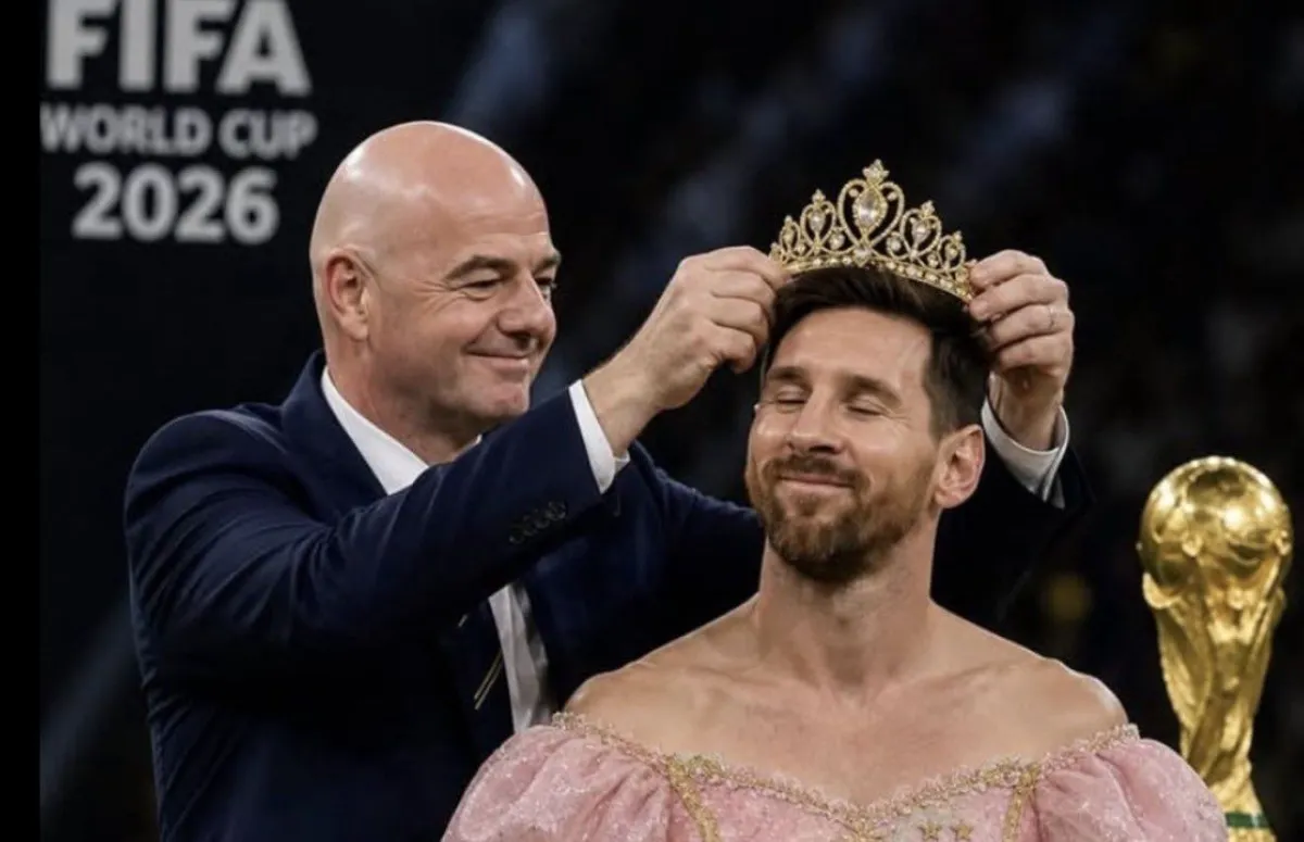 Entenda por que rivais têm chamado Lionel Messi de ‘Princesa da FIFA’
