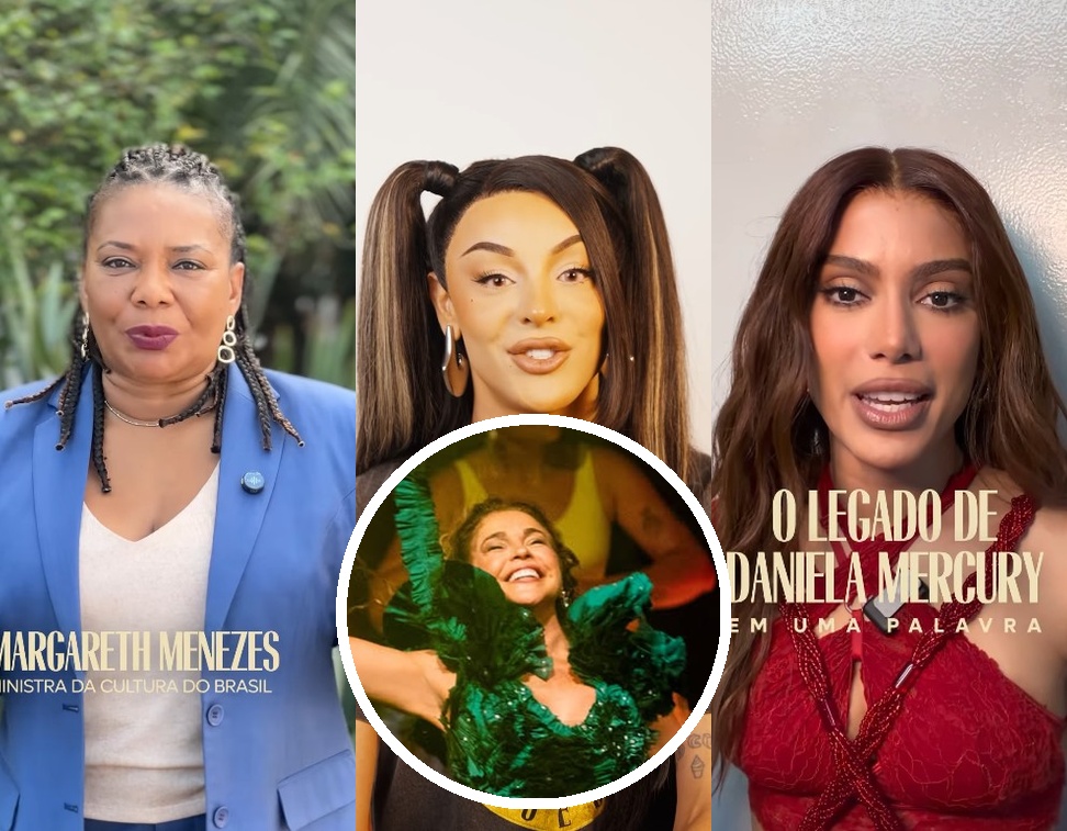 Anitta, Pabllo Vittar, Margareth Menezes e demais artistas celebram a vida e o legado de Daniela Mercury em vídeo; confira