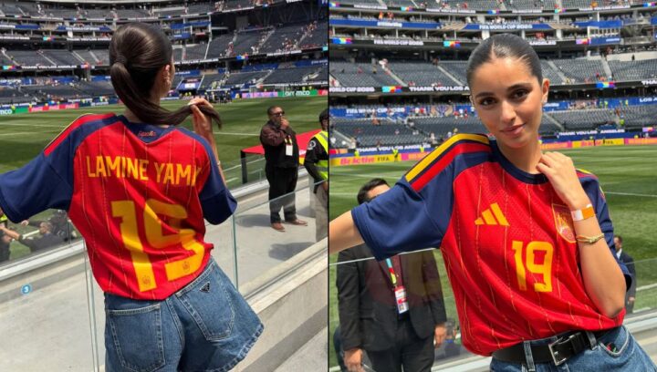 Inés García, namorada de Yamal, se declara após vitória da Espanha: “Você é o melhor”