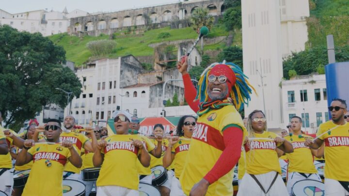 Em ação especial, Olodum responde à remanda viking e convoca torcida para Brasil x Noruega
