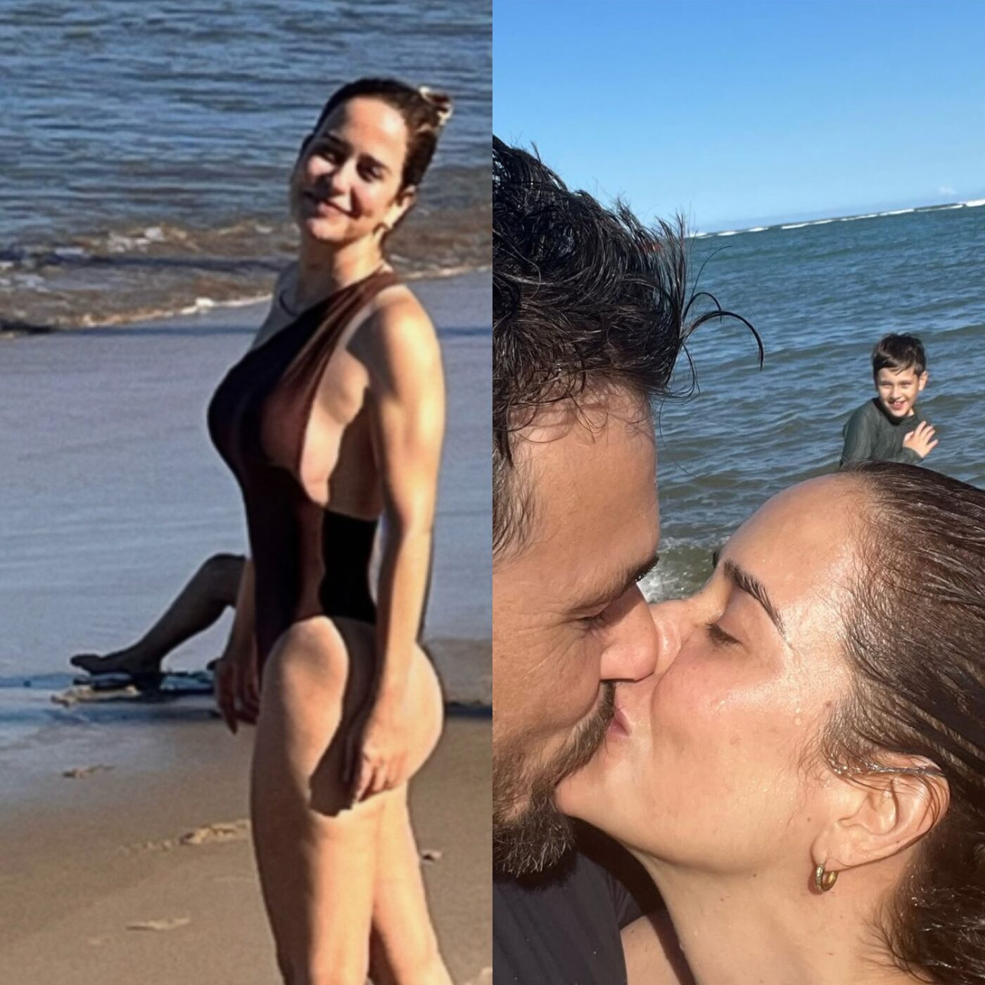 Palomma Duarte aproveita dias de férias em Praia do Forte: ‘Inverno onde?’