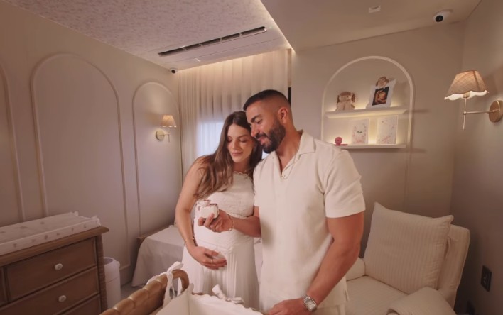 Rafa Marques e esposa fazem depoimento emocionante às vésperas da chegada da primeira filha: “Nossa vida já está mais completa”