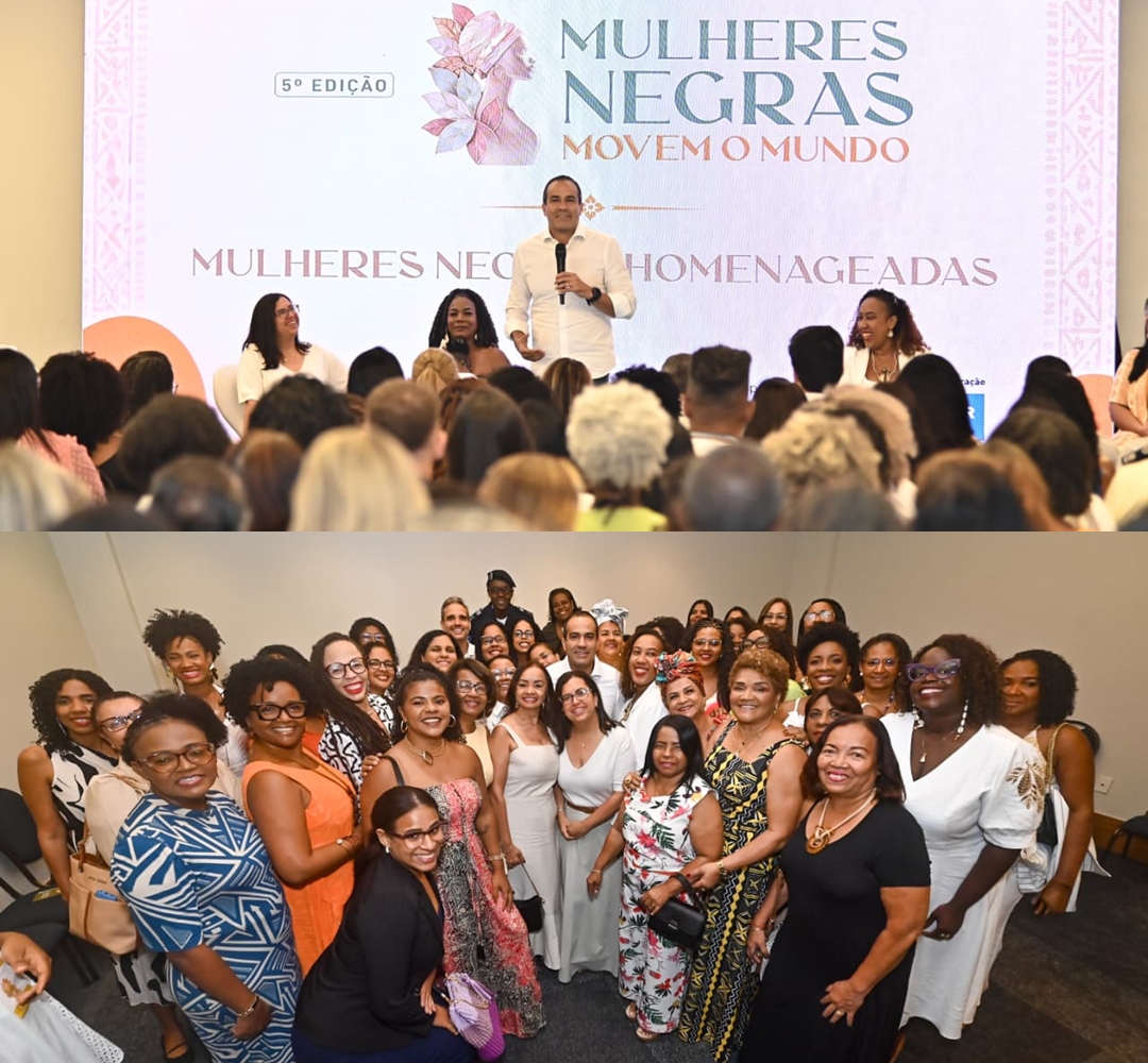 Prefeitura de Salvador homenageia 50 servidoras no Mulheres Negras Movem o Mundo