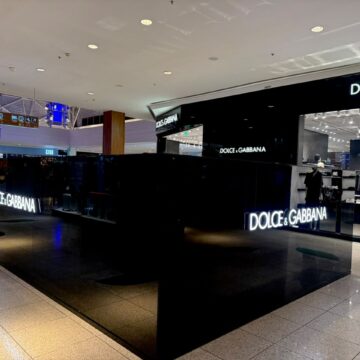 Dolce & Gabbana amplia presença e inaugura quiosque em shopping de Salvador