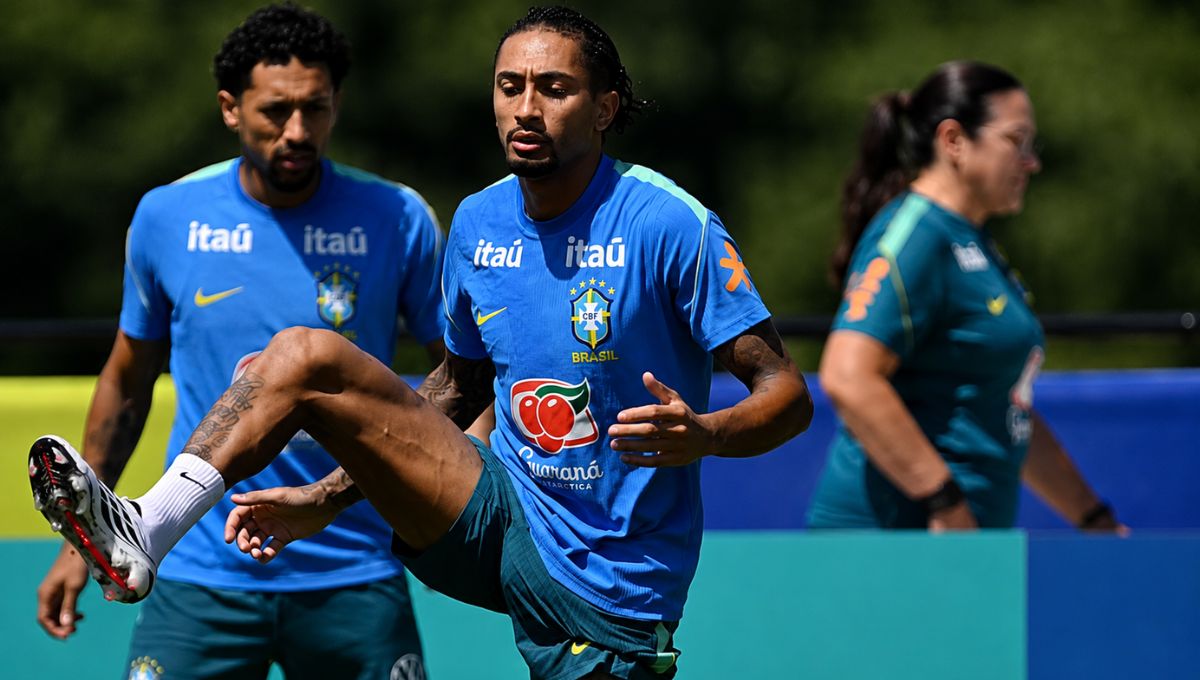 Raphinha volta ao grupo da Seleção em treino antes de Brasil x Noruega
