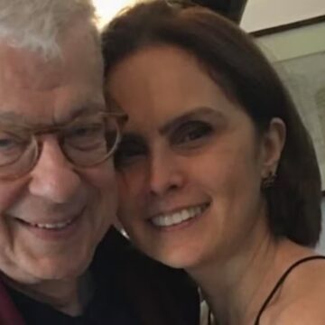 Mônica Morel se despede de Renato Machado, com quem viveu relação discreta por 15 anos