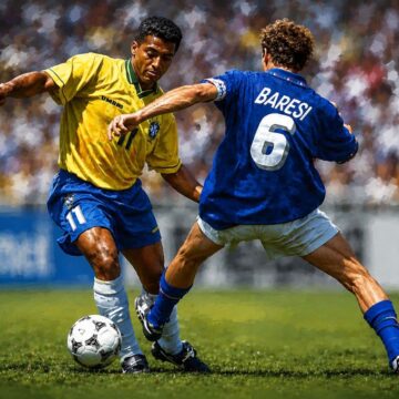 Em 23 dias, Baresi foi de cirurgia no joelho à marcação de Romário na final da Copa 94