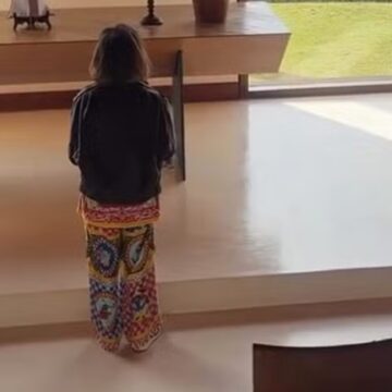 Aos 45 anos, Sabrina Sato constrói refúgio de fé em fazenda da família no interior de SP