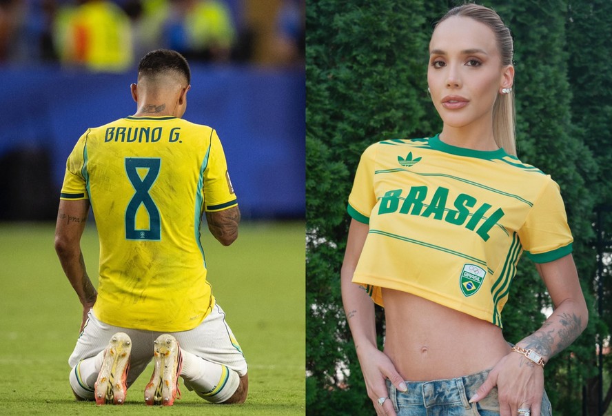 Após pênalti perdido contra Noruega, Bruno Guimarães recebe apoio da esposa: ‘Dói na alma’
