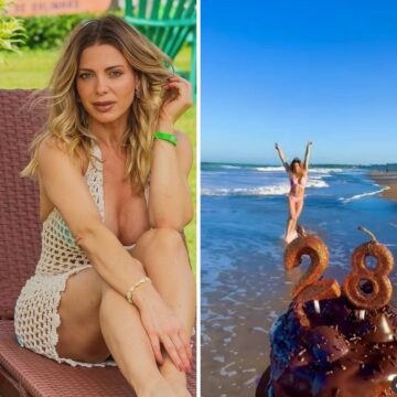 Sheila Melo comemora 48 anos com vídeo bem-humorado e brinca sobre a idade: ‘Corri da vela’