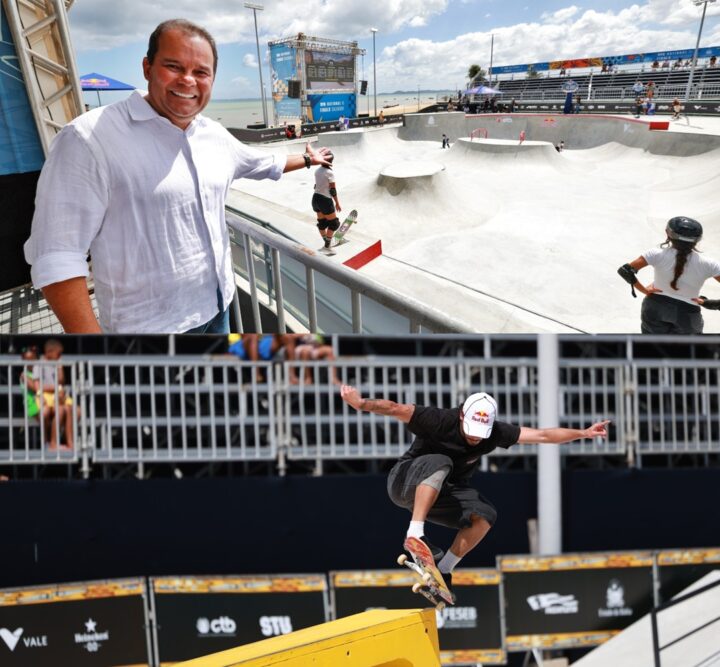 Salvador inaugura primeira pista de skate do Brasil certificada pela World Skate; veja fotos