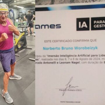 Aos 78 anos, idoso estuda inteligência artificial, consegue emprego e vira diretor de empresa de tecnologia