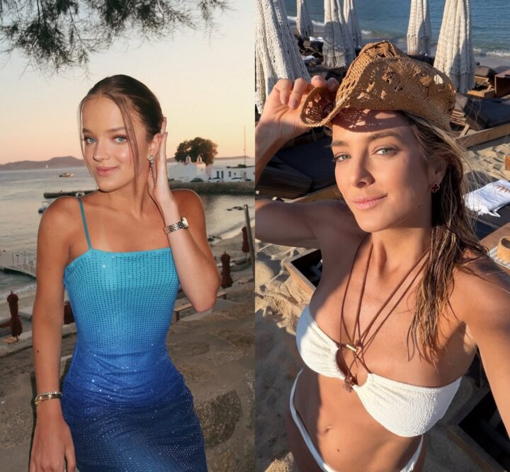 Semelhança entre Ticiane Pinheiro e Rafa Justus chama atenção durante férias na Grécia; veja fotos