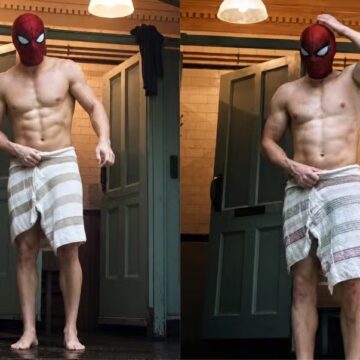 Tom Holland chama atenção com cenas sem camisa em novo filme do Homem-Aranha