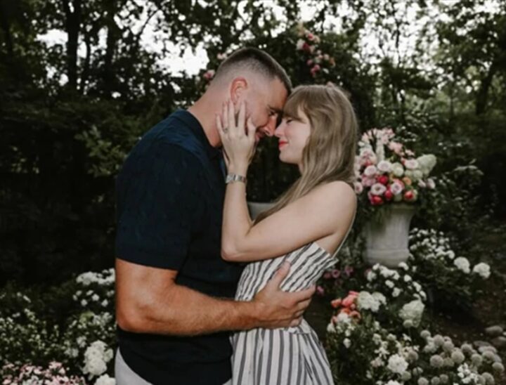Adam Sandler dá a bênção em casamento de Taylor Swift e Travis Kelce