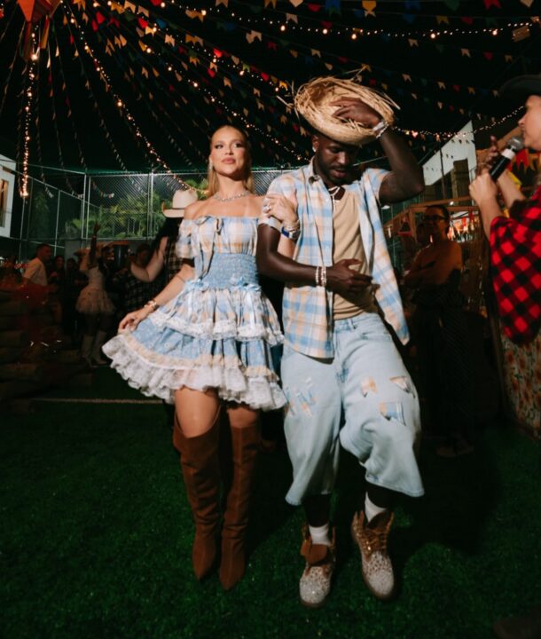 Virginia Fonseca e Vinicius Jr. apostam em marca baiana para festa junina após reconciliação