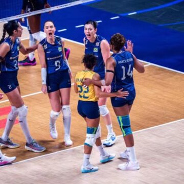 Brasil vence a Itália no tie-break e vai à final da VNL com Ana Cristina decisiva