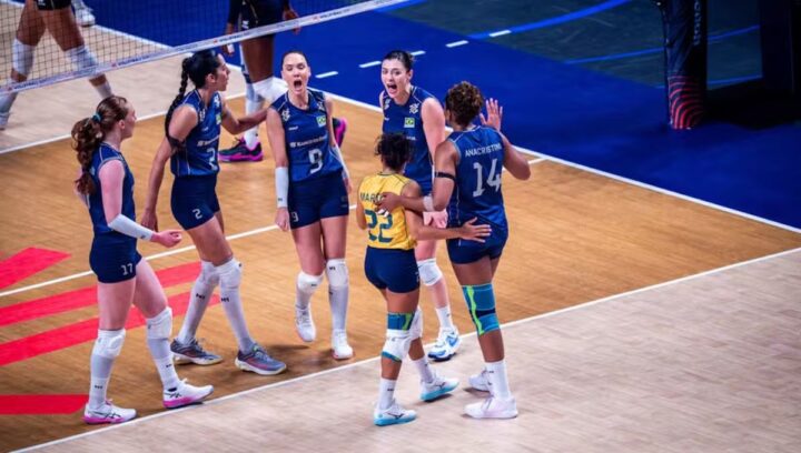 Brasil vence a Itália no tie-break e vai à final da VNL com Ana Cristina decisiva