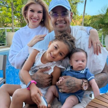 Lore Improta se declara para Léo Santana no Dia dos Pais: “Escolhi para eles”