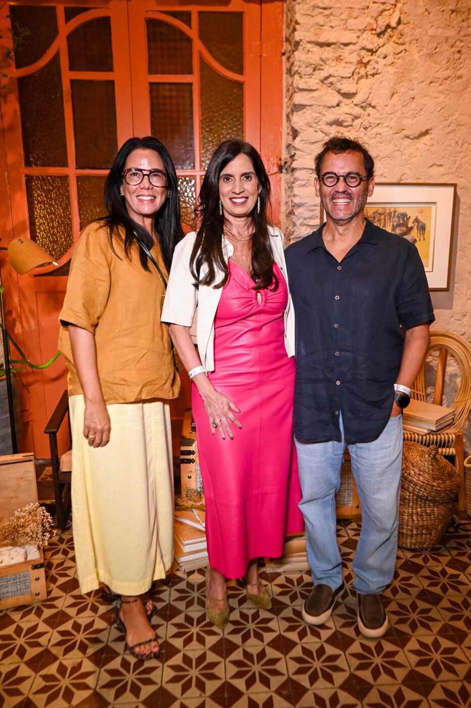 Ana Paula Reis, Fernanda Bahia e Valdemir Ferreira