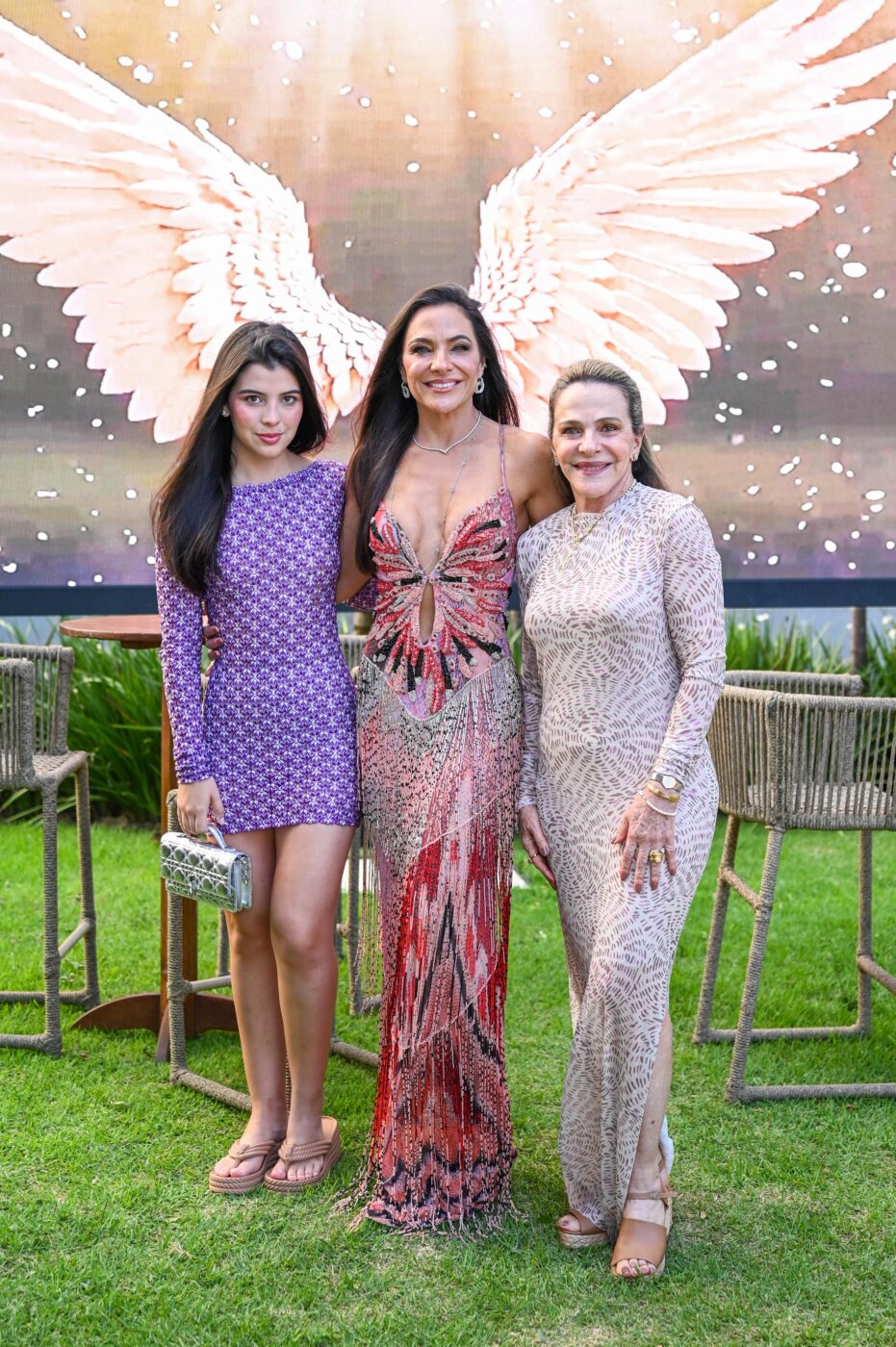 Marina, Mariana e Gilka Lisbôa
