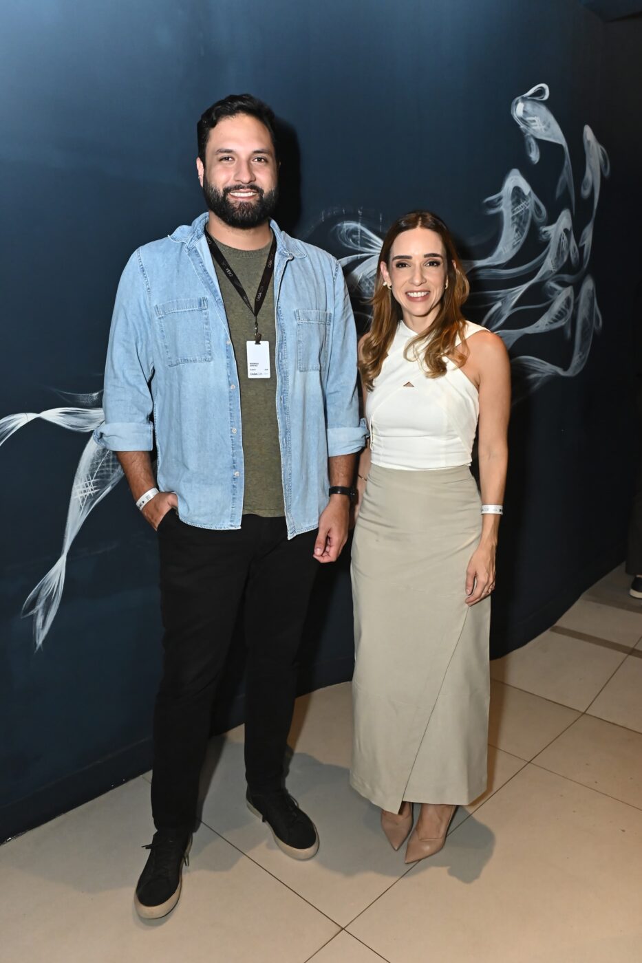 Rodrigo Dantas e Paula Riserio