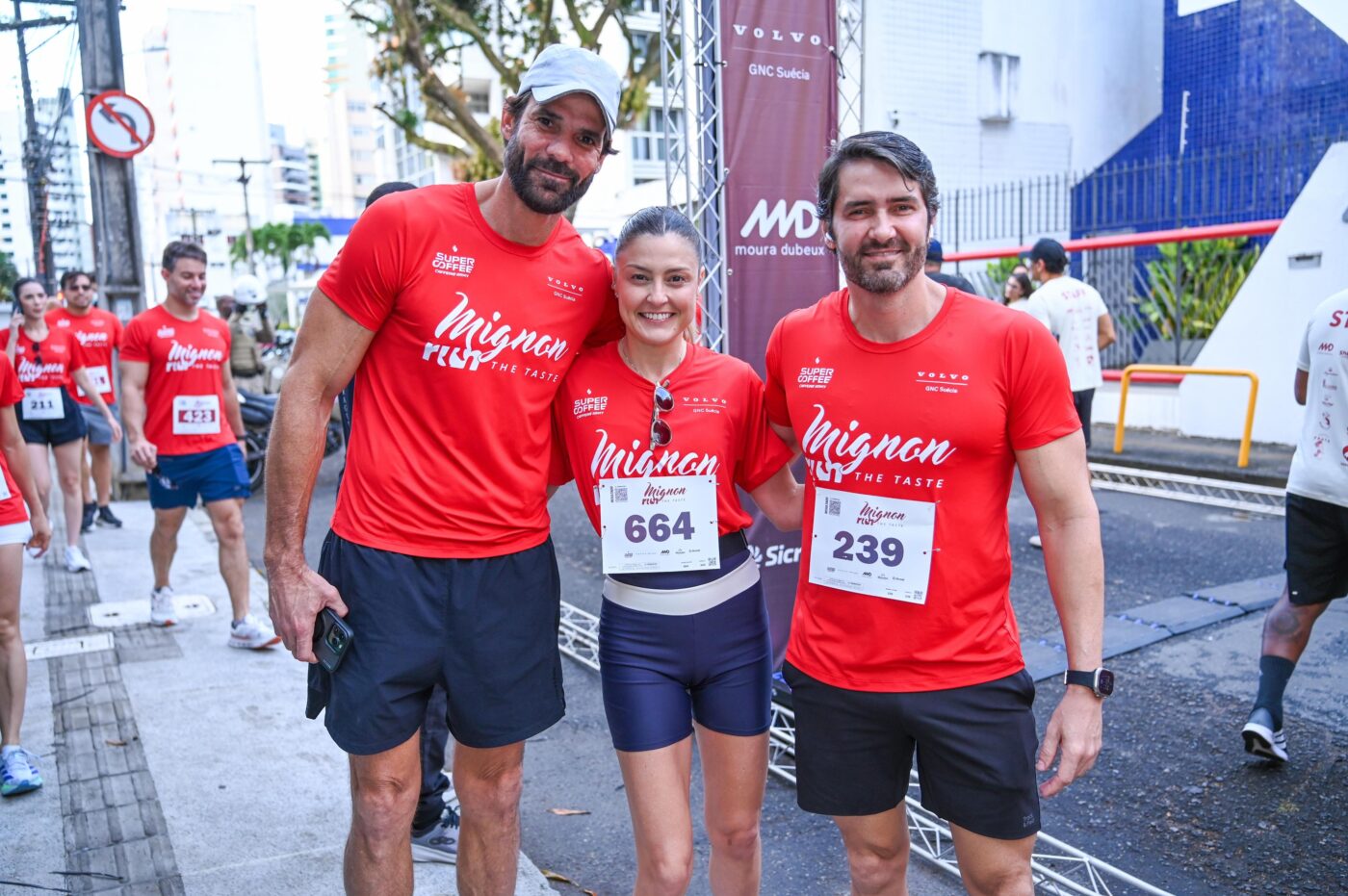 Leonardo Fonseca, Andréa Bahia e Pedro Fonseca